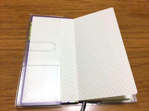 ほぼ日手帳2018 マジカントの地図にクリアカバーをつけてみた